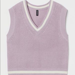 H&M Ribbed Sweater Vest